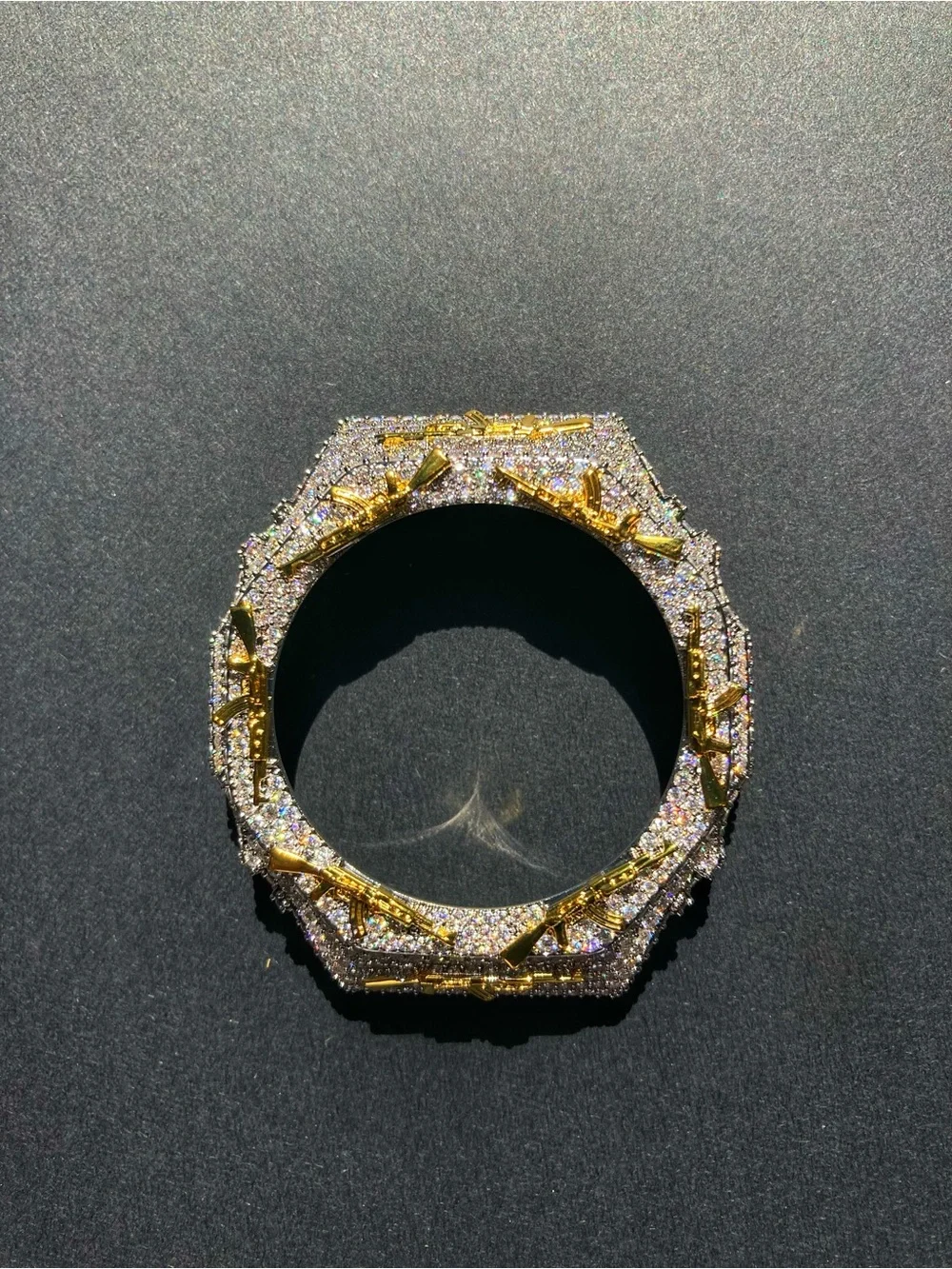 ✨ Moissanite G-Shock Ak47 Upgrade Bezel 💎 GRA Certificate Included ✨